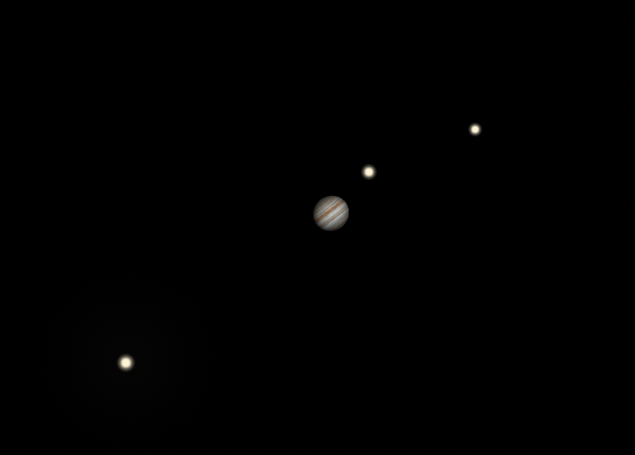 Jupiter en manen