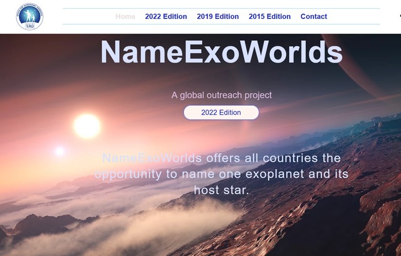 Name Exoworlds 2022