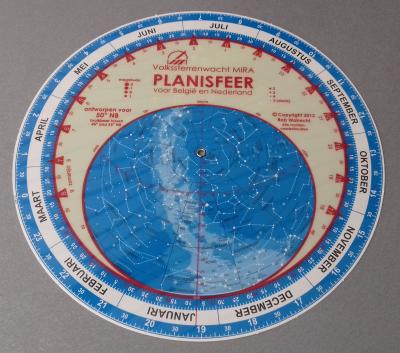 Planisfeer; ideaal om de sterren te leren kennen!